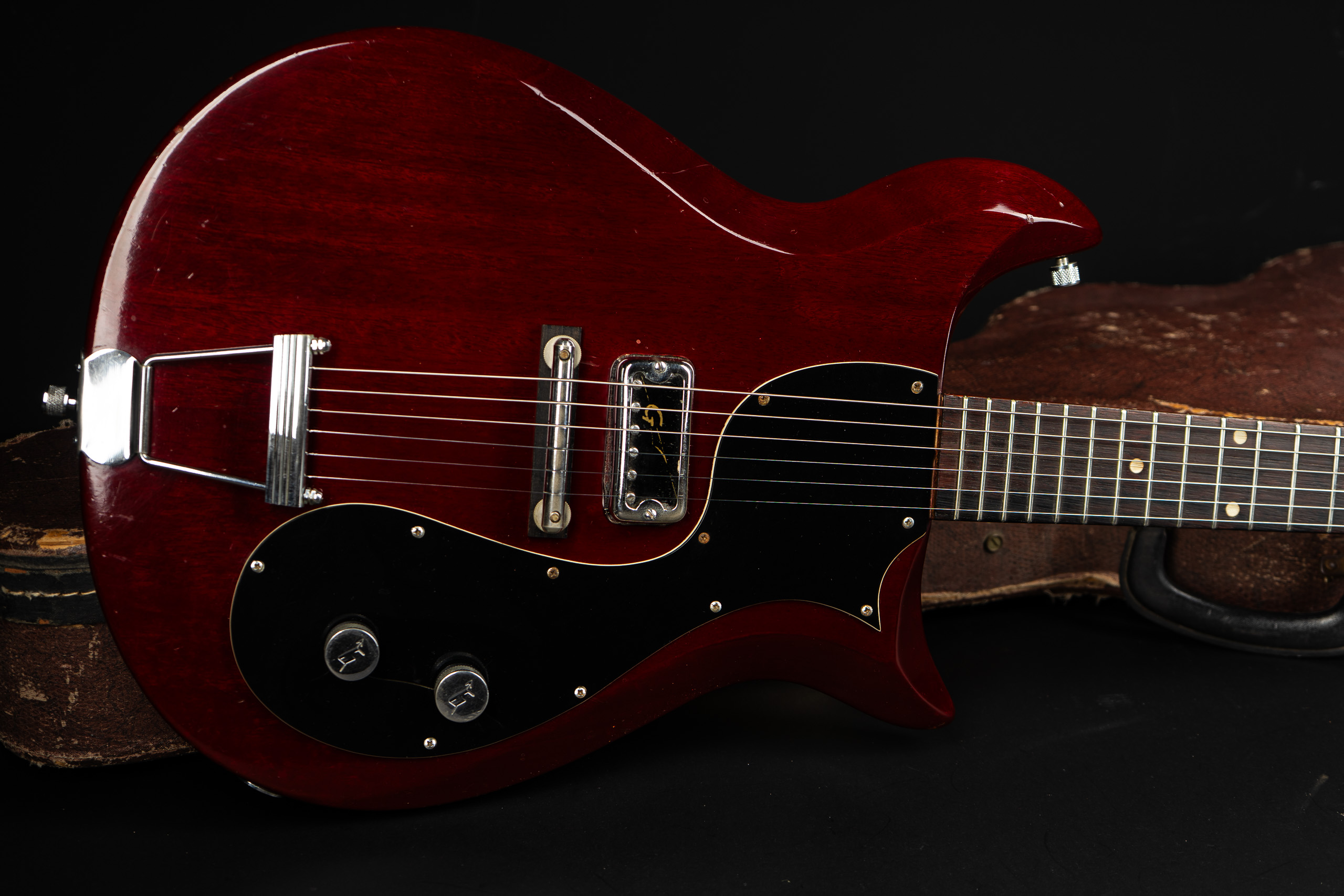 1963 Gretsch Corvette 6134 - Cherry - GuitarPoint