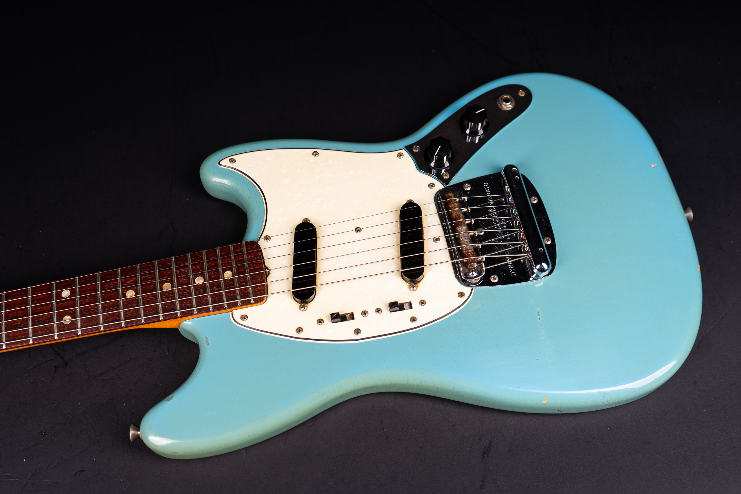 1966 Fender Mustang - Blue - GuitarPoint