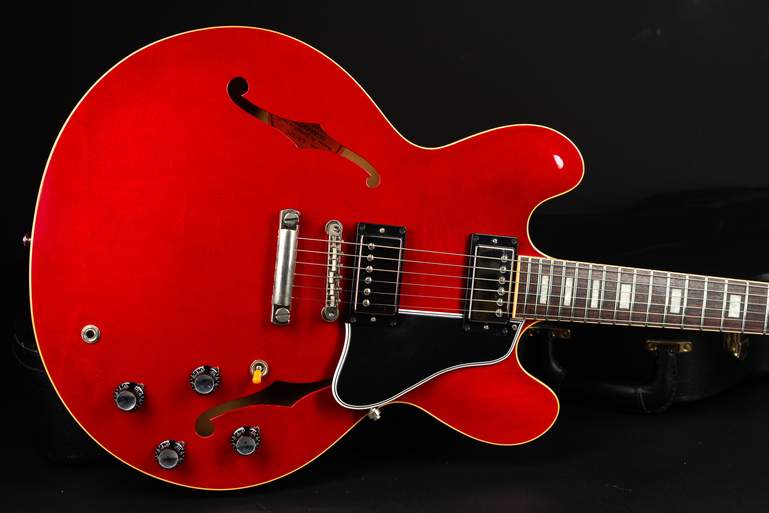 2011 Gibson Nashville Custom Shop 1963 ES-335 Reissue - Cherry