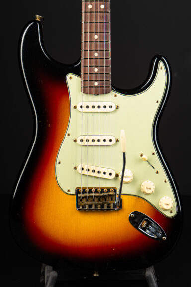 Fender Custom Shop 1963 Stratocaster Journeyman Relic Ltd - Sunburst