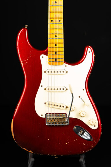 2011 Fender 1956 Stratocaster Heavy Relic - Candy Apple Red