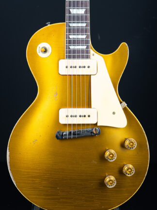 Gibson Custom Shop 1954 Les Paul Standard Heavy Aged - Goldtop 3,74KG
