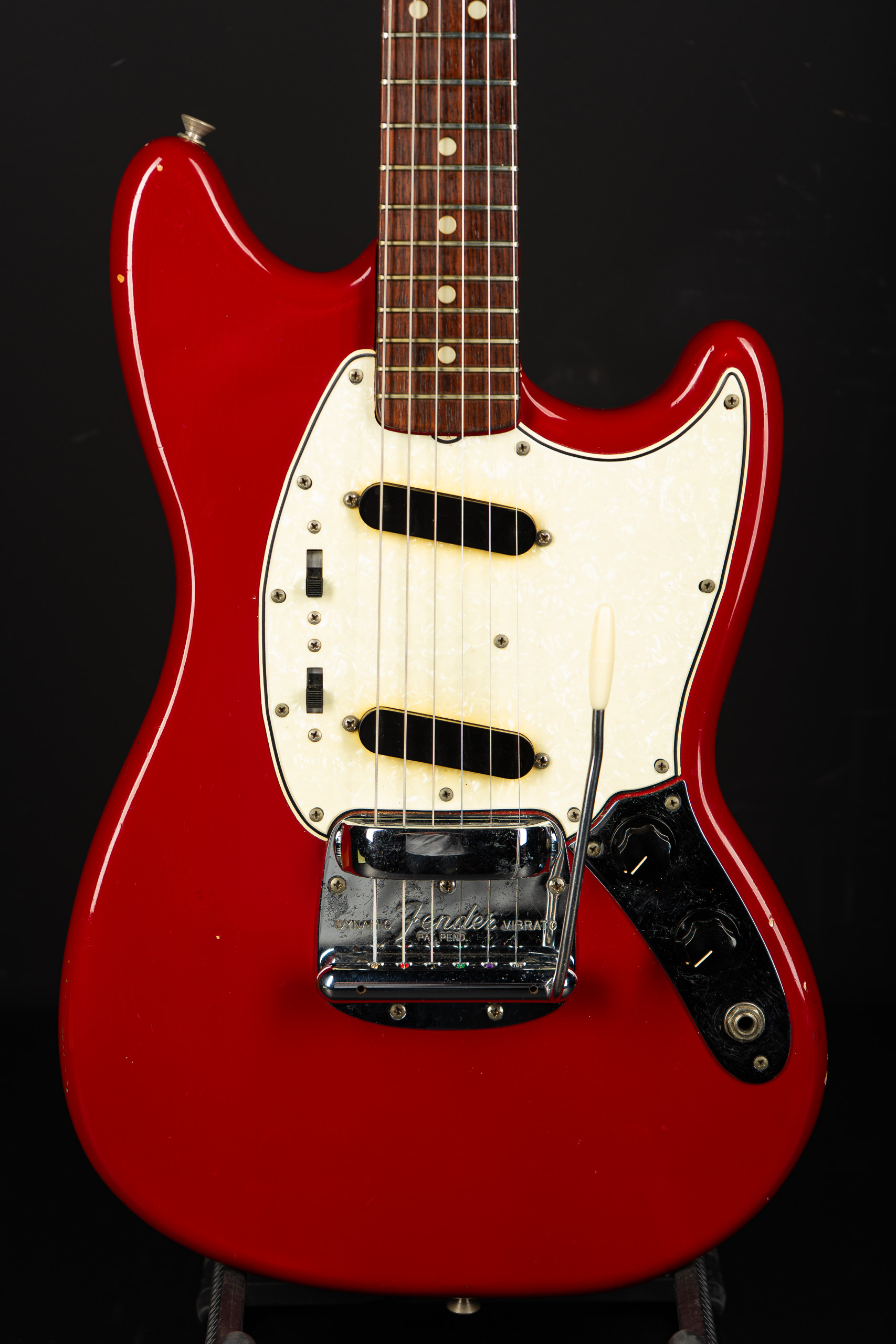 1965 Fender Mustang – Red – GuitarPoint