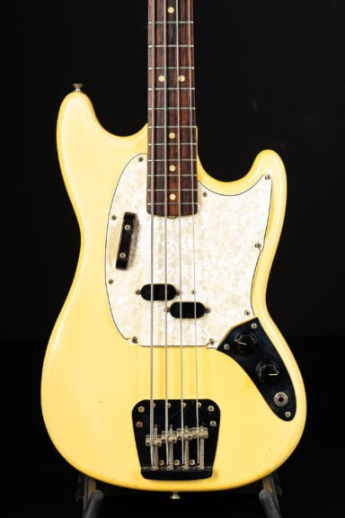 1974 Fender Mustang Bass – White