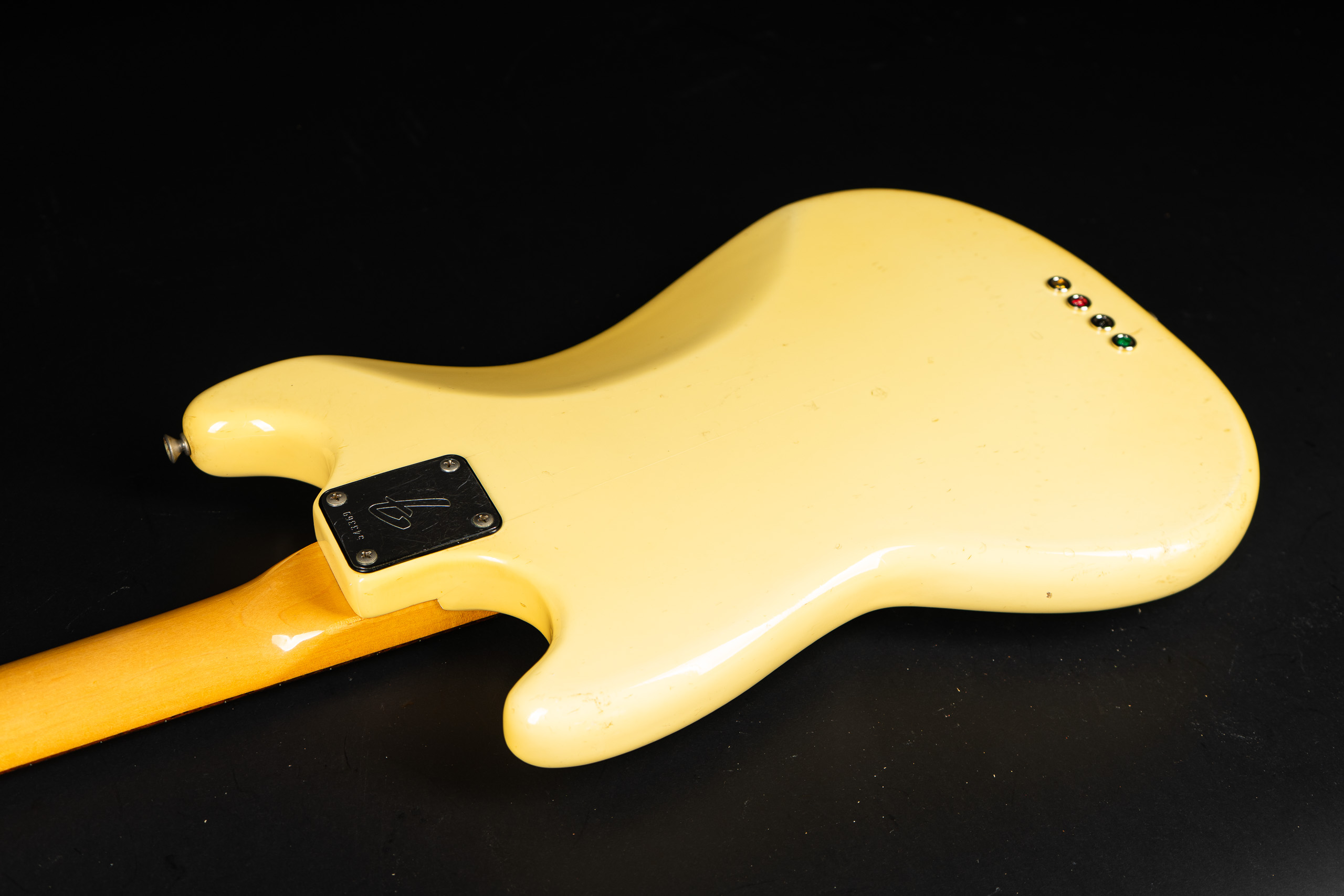 1974 Fender Mustang Bass - White - GuitarPoint