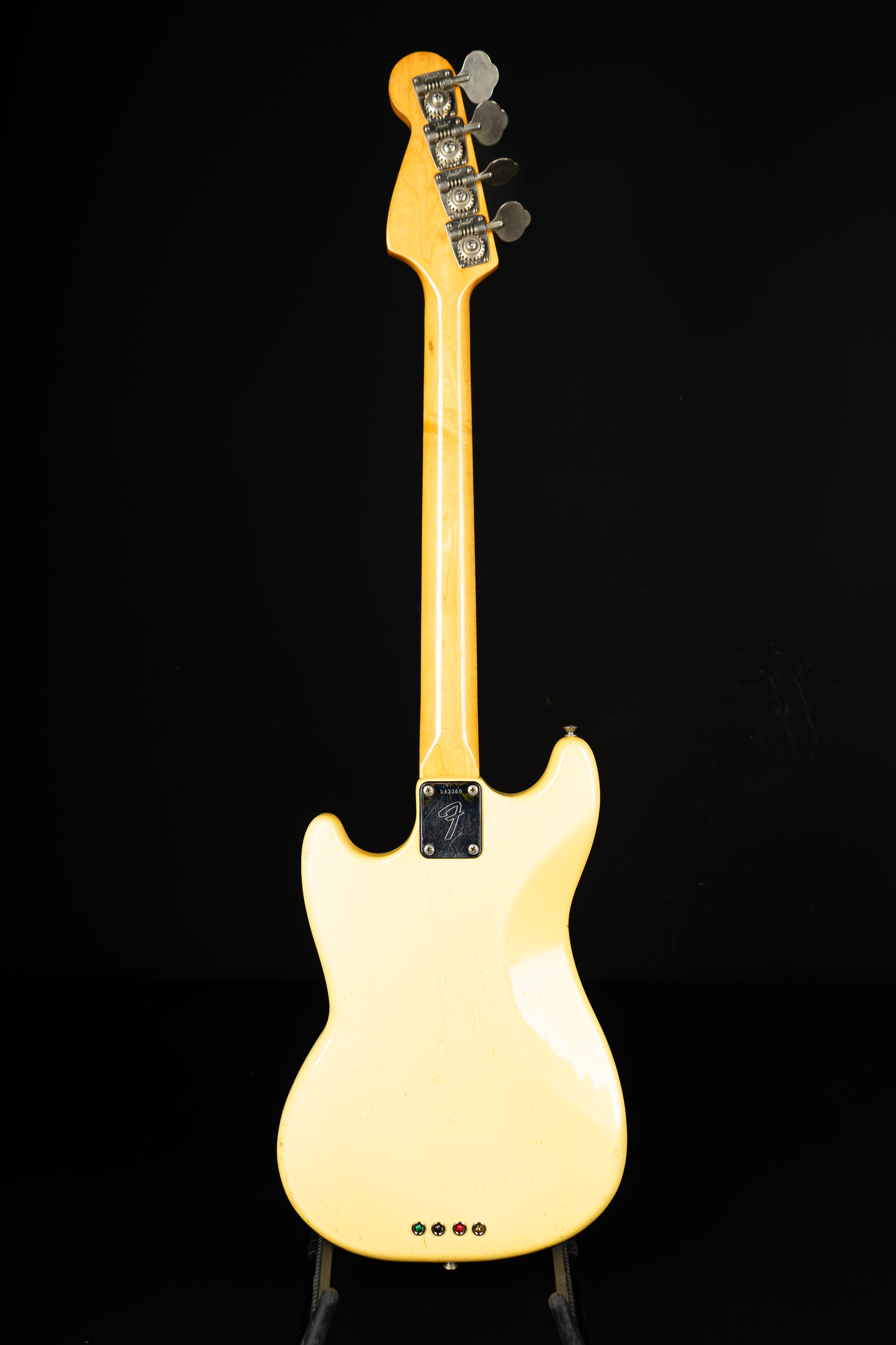 1974 Fender Mustang Bass - White - GuitarPoint