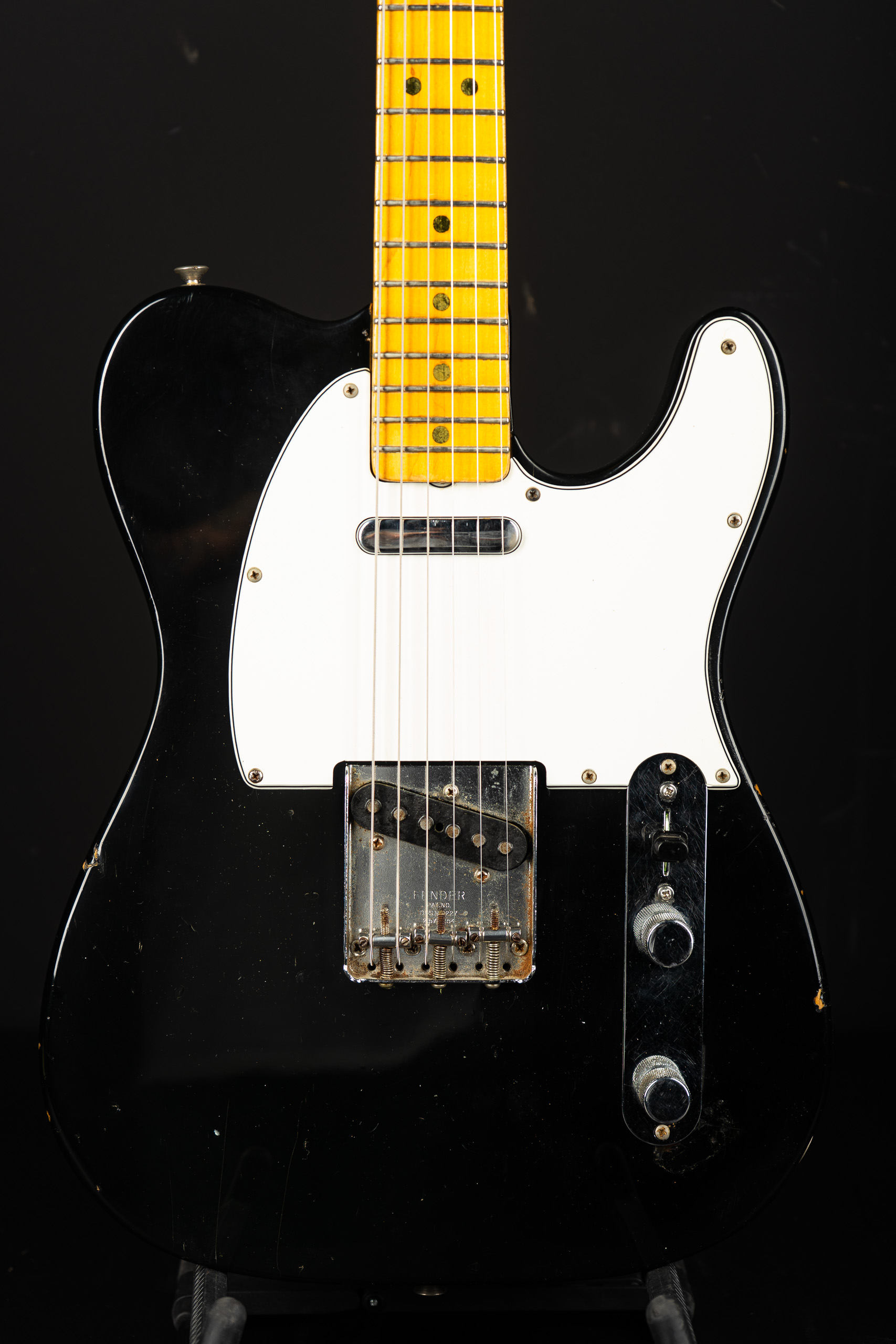1974 Fender Telecaster - Black - GuitarPoint