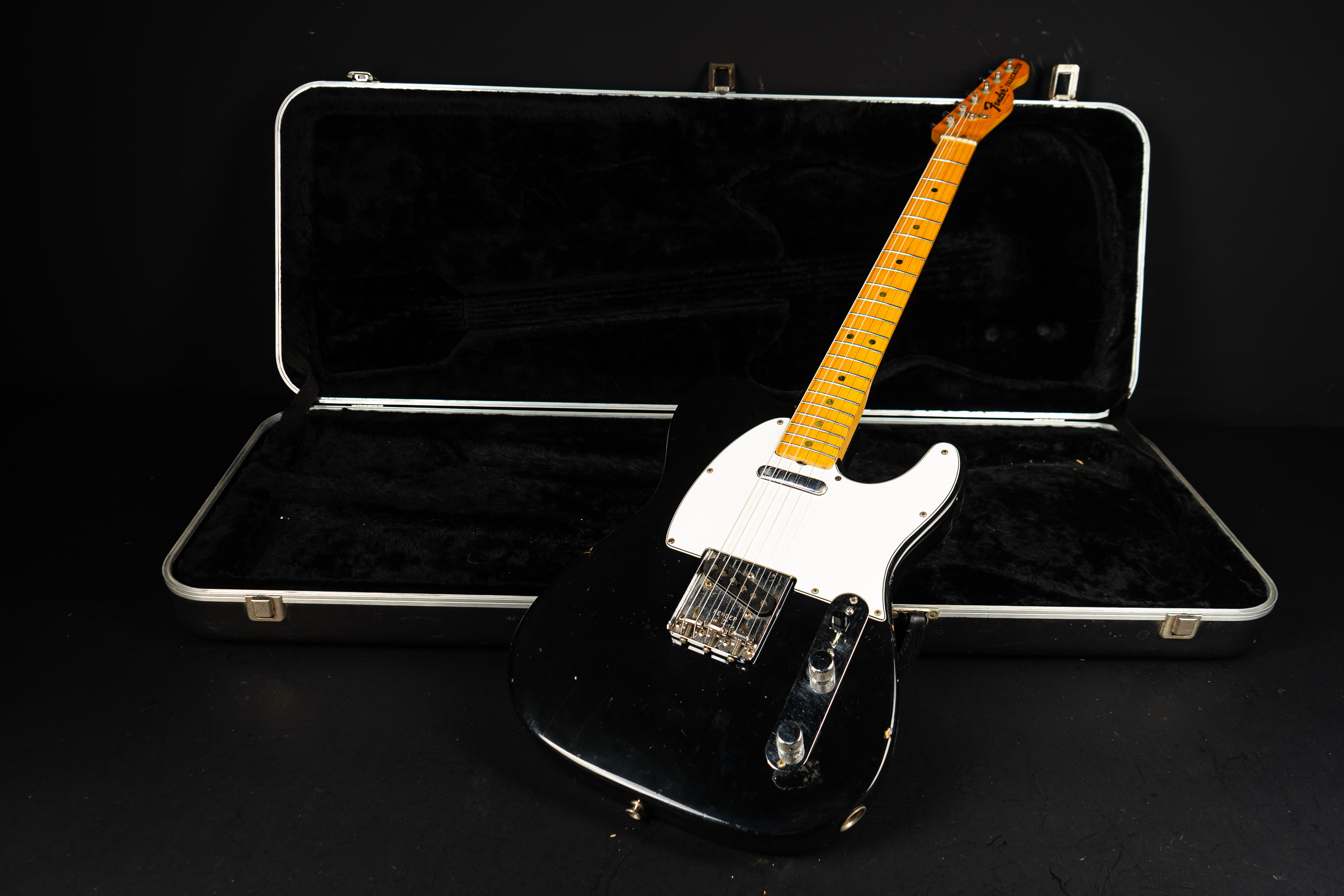 1974 Fender Telecaster - Black - GuitarPoint