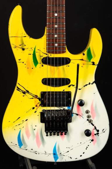 1989 BC Rich ST-III Made in U.S.A. - Party Art Deco Graphics