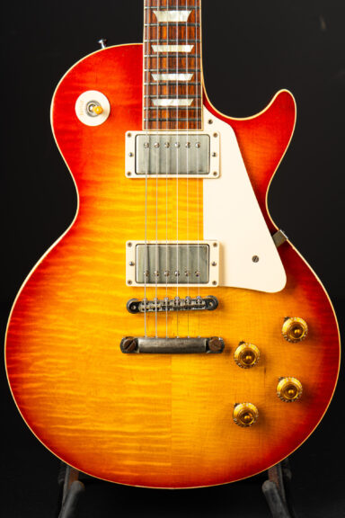 2012 Gibson 1958 Les Paul Figured AGED - Washed Cherry