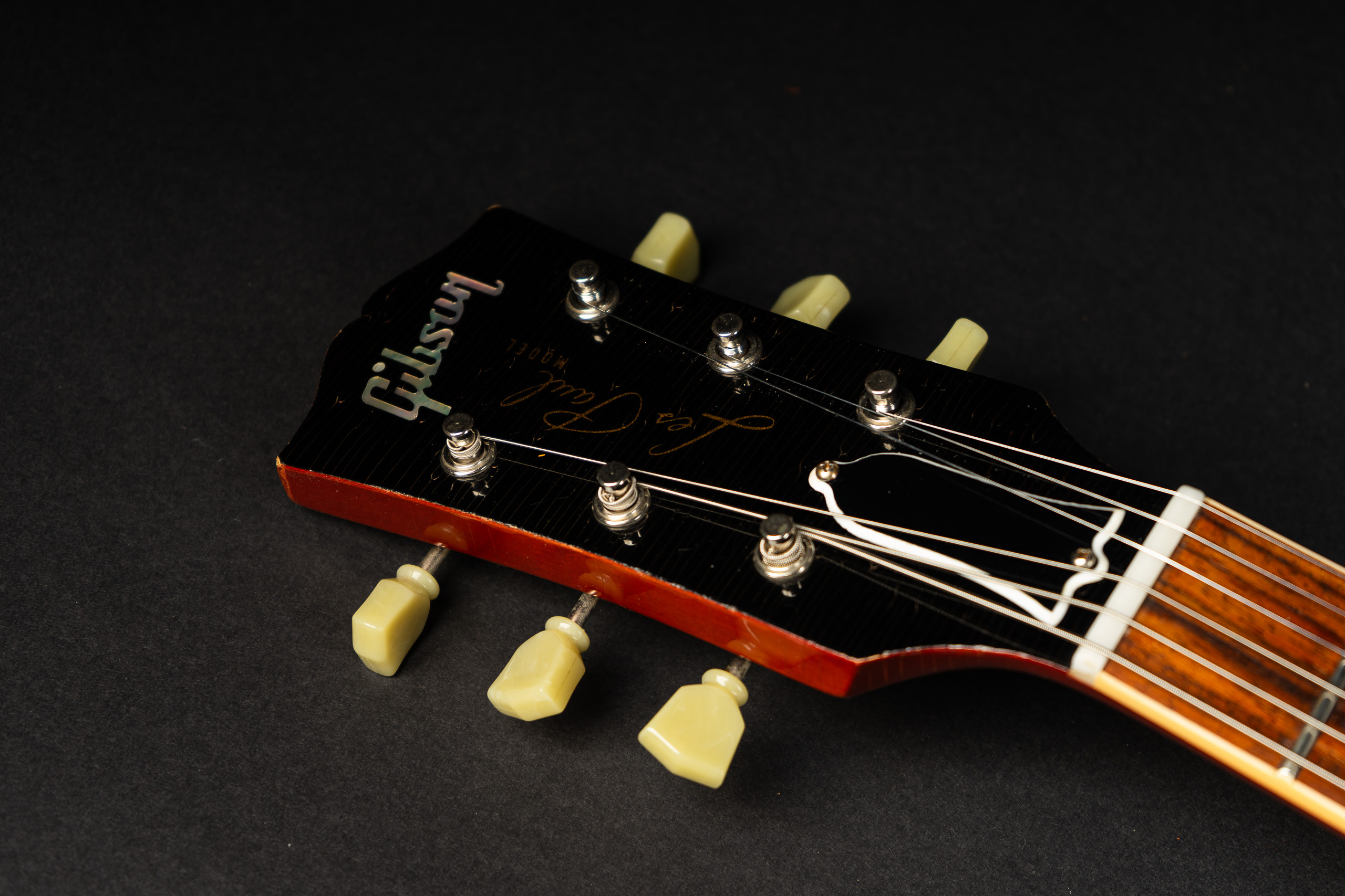 2012 Gibson 1958 Les Paul Figured AGED - Washed Cherry - GuitarPoint