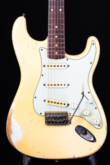 2014 Fender John Cruz Masterbuilt 1961 Stratocaster Relic - Olympic White