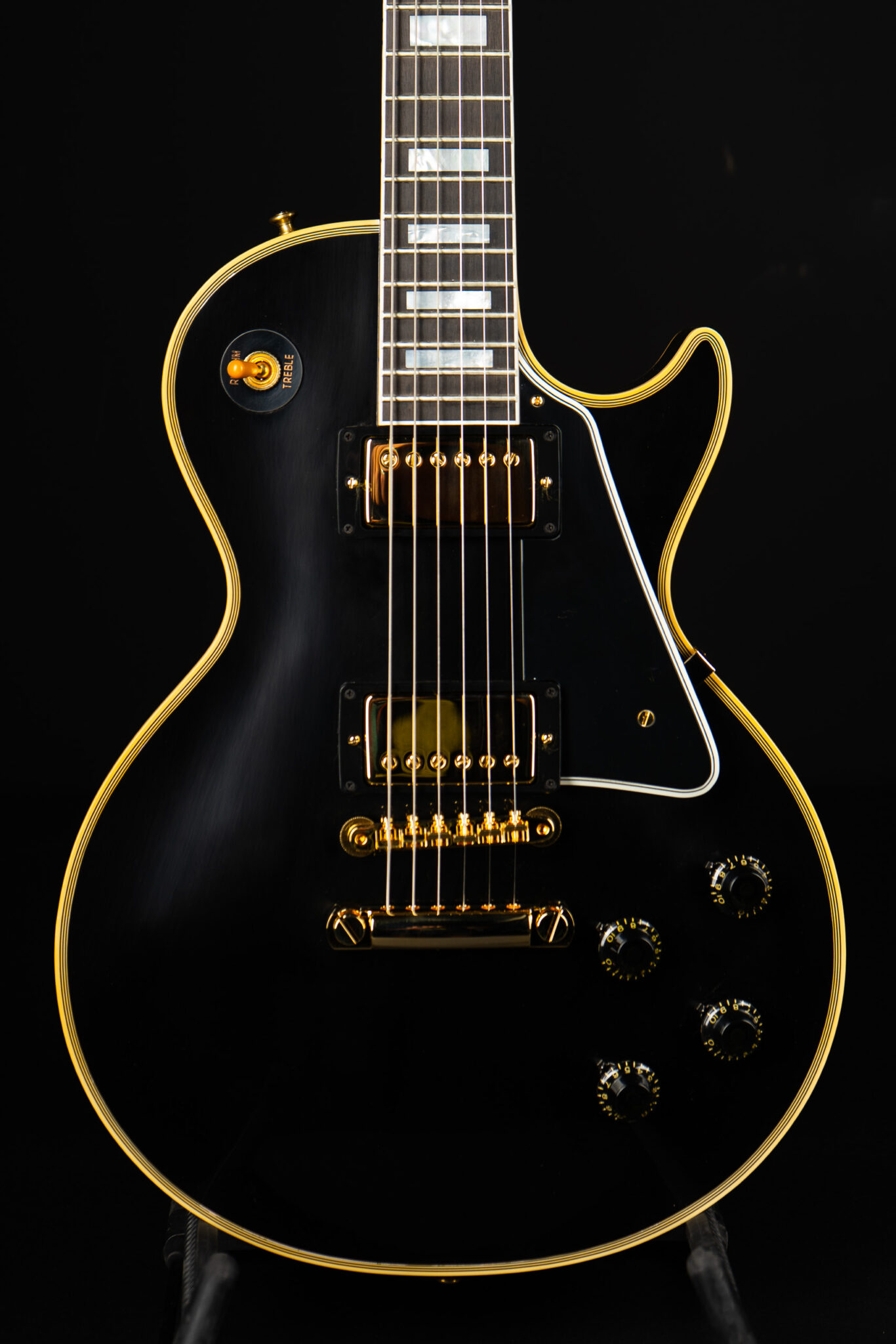 Gibson Custom Shop 1957 Les Paul Custom VOS – Ebony – GuitarPoint