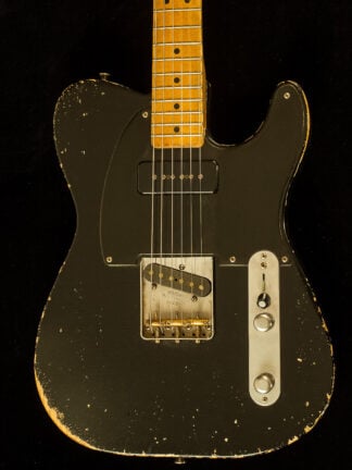 2025 Nachoguitars Blackguard P90 - Black #1326
