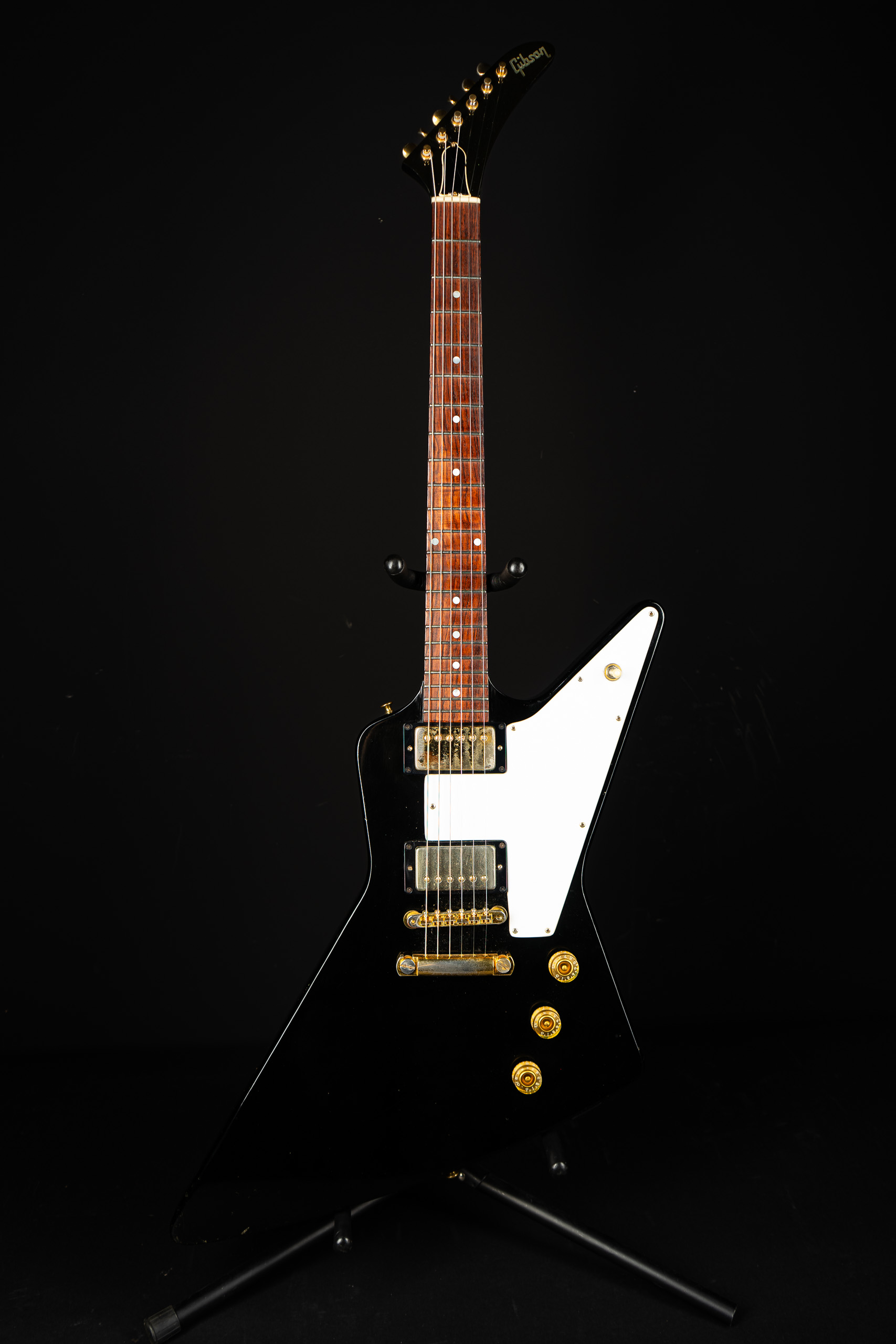 1976 Gibson Explorer - Ebony - GuitarPoint