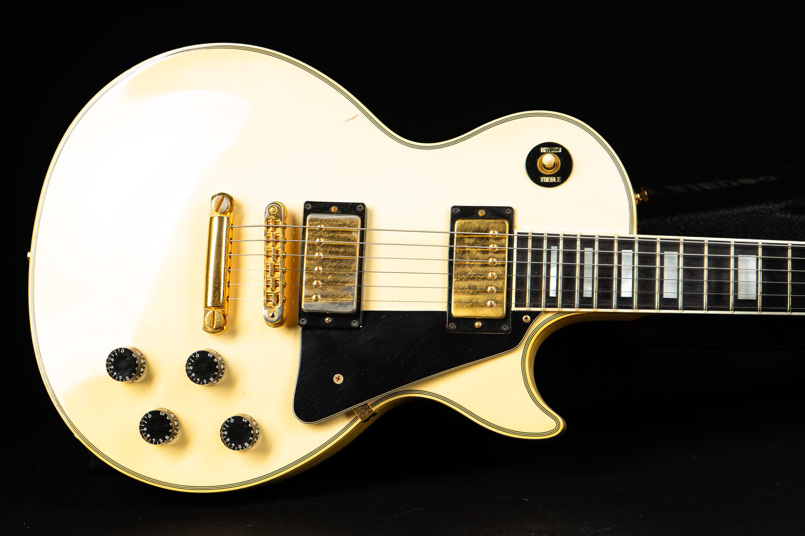 1987 Gibson Les Paul Custom - White 4,3Kg - GuitarPoint