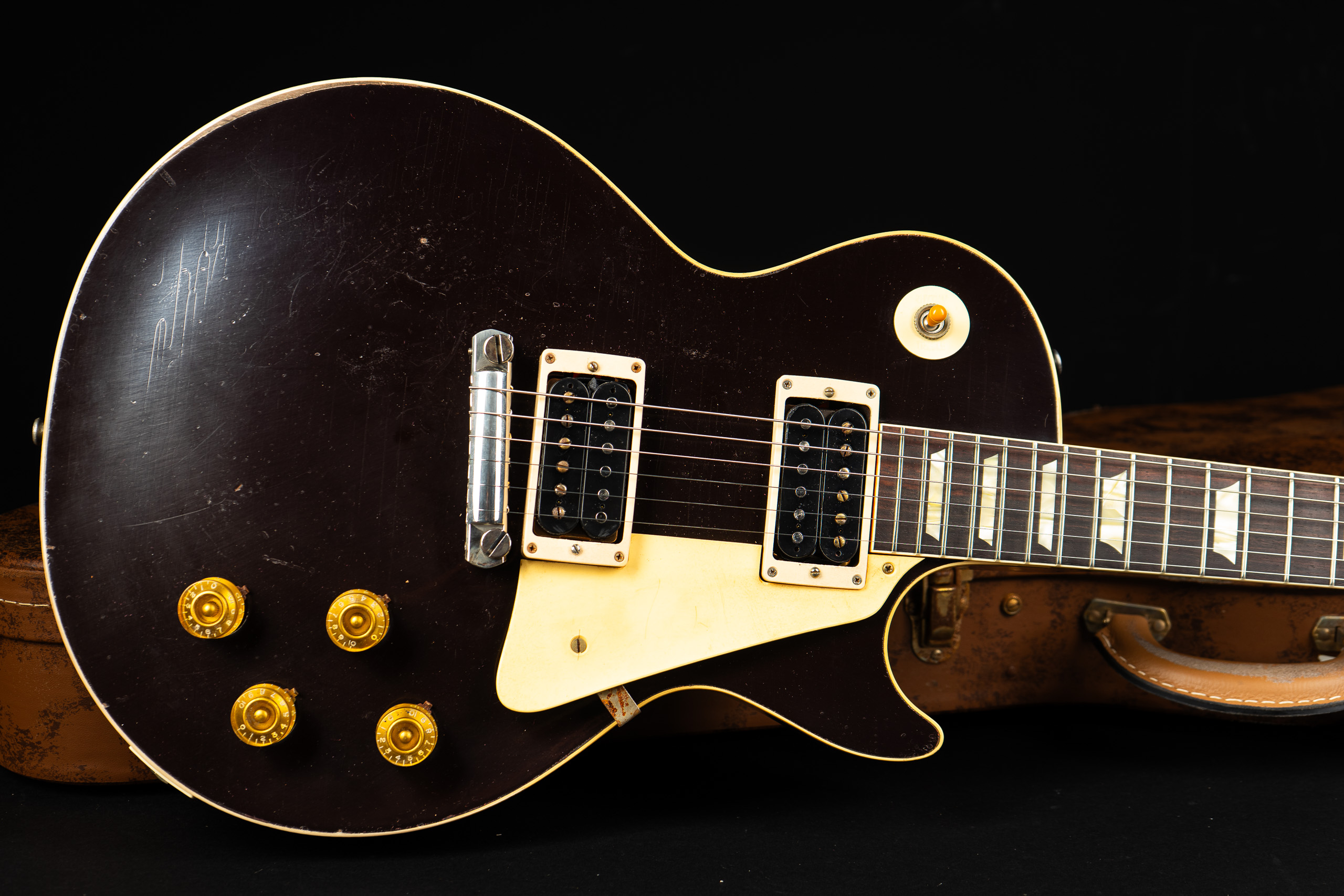 Gibson 1954 Les Paul Standard Murphy Lab Heavy Aged - Maduro Brown