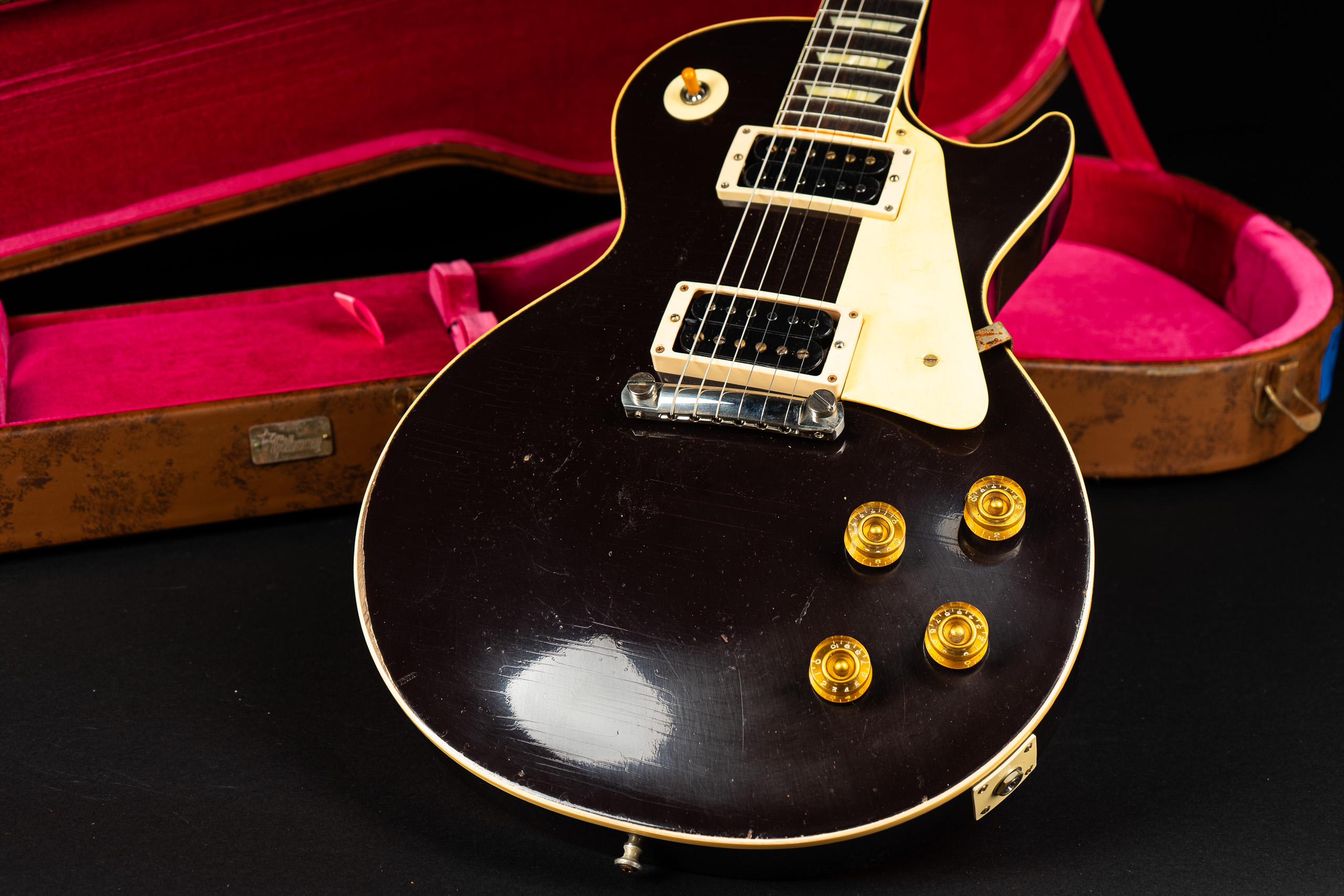 Gibson 1954 Les Paul Standard Murphy Lab Heavy Aged - Maduro Brown