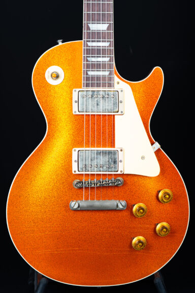 Gibson 1957 Les Paul Standard Murphy Lab Ultra Light Aged – Orange Sparkle Top