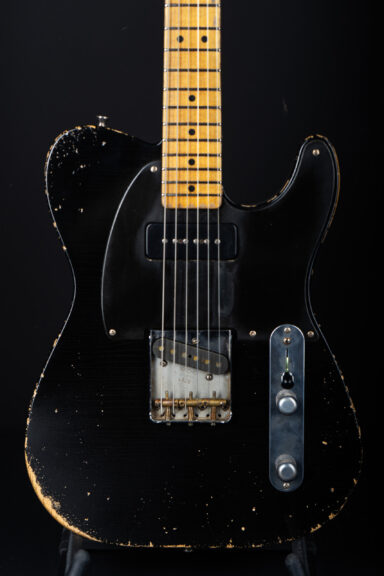 2025 Nachoguitars Blackguard P90 - Black #1326
