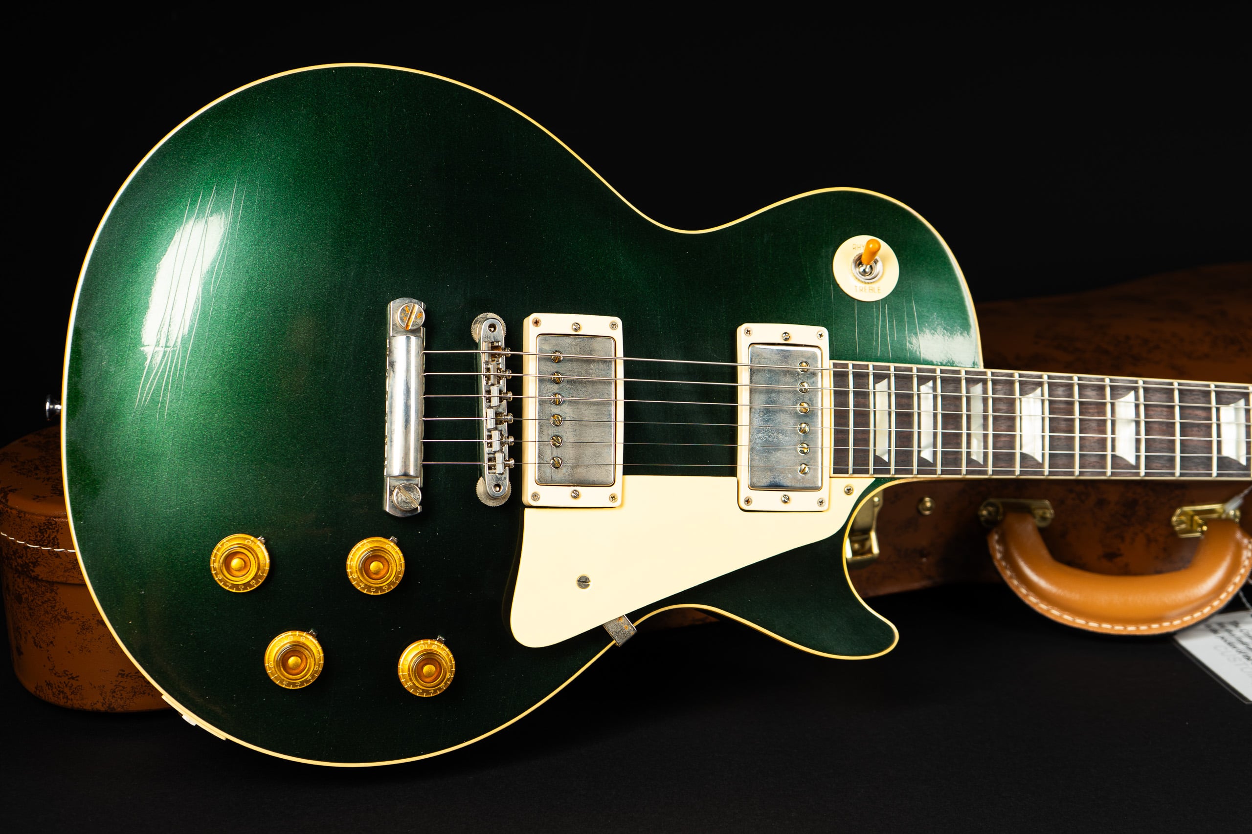 P-90, 50s Standard Paul Les Gibson グリーン Standard Paul Les Gibson British Exclusive Green, Racing ギター