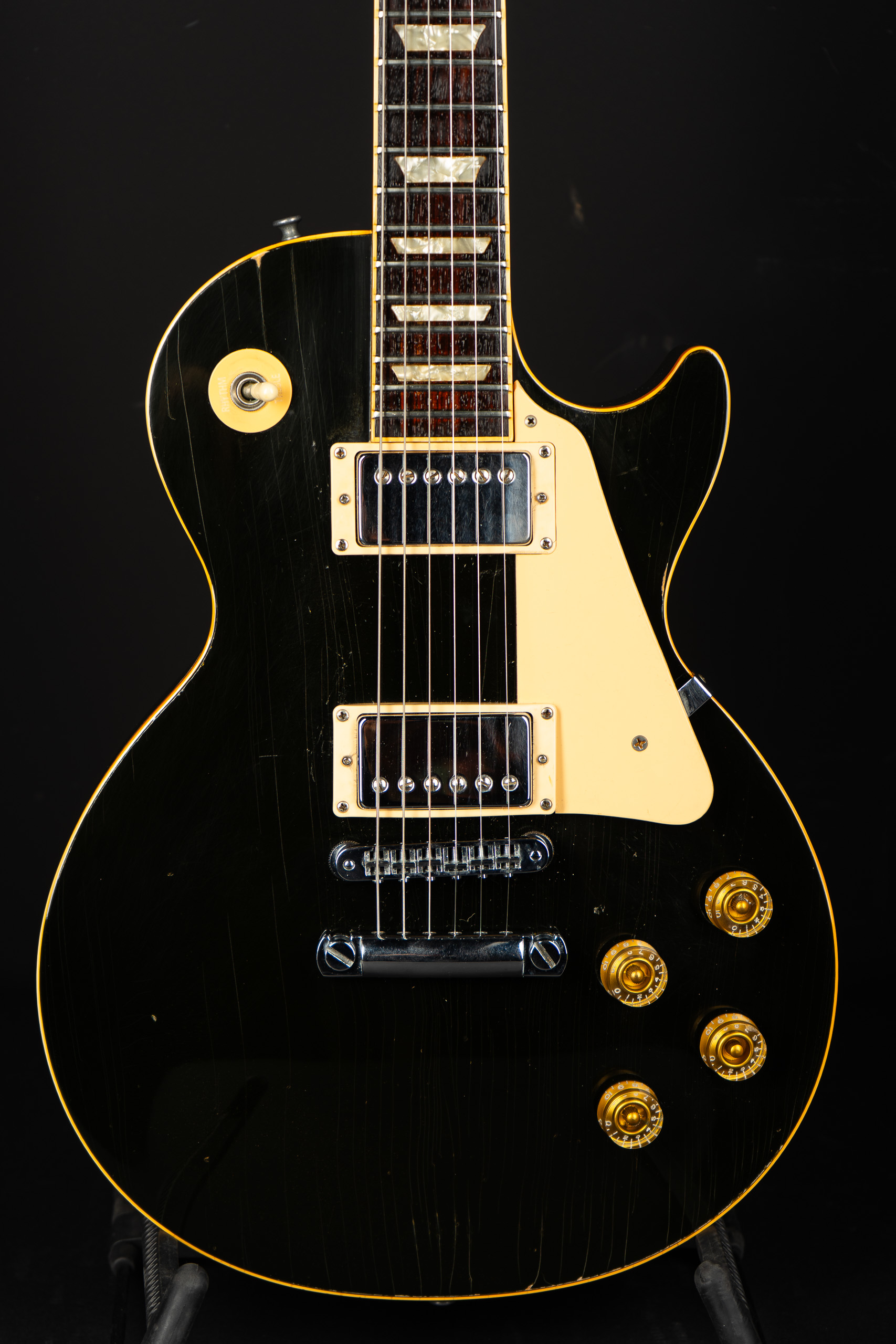 Gibson Les Paul MODEL Standard USA製 1995 1995 Gibson Les Paul Standard – Ebony – GuitarPoint
