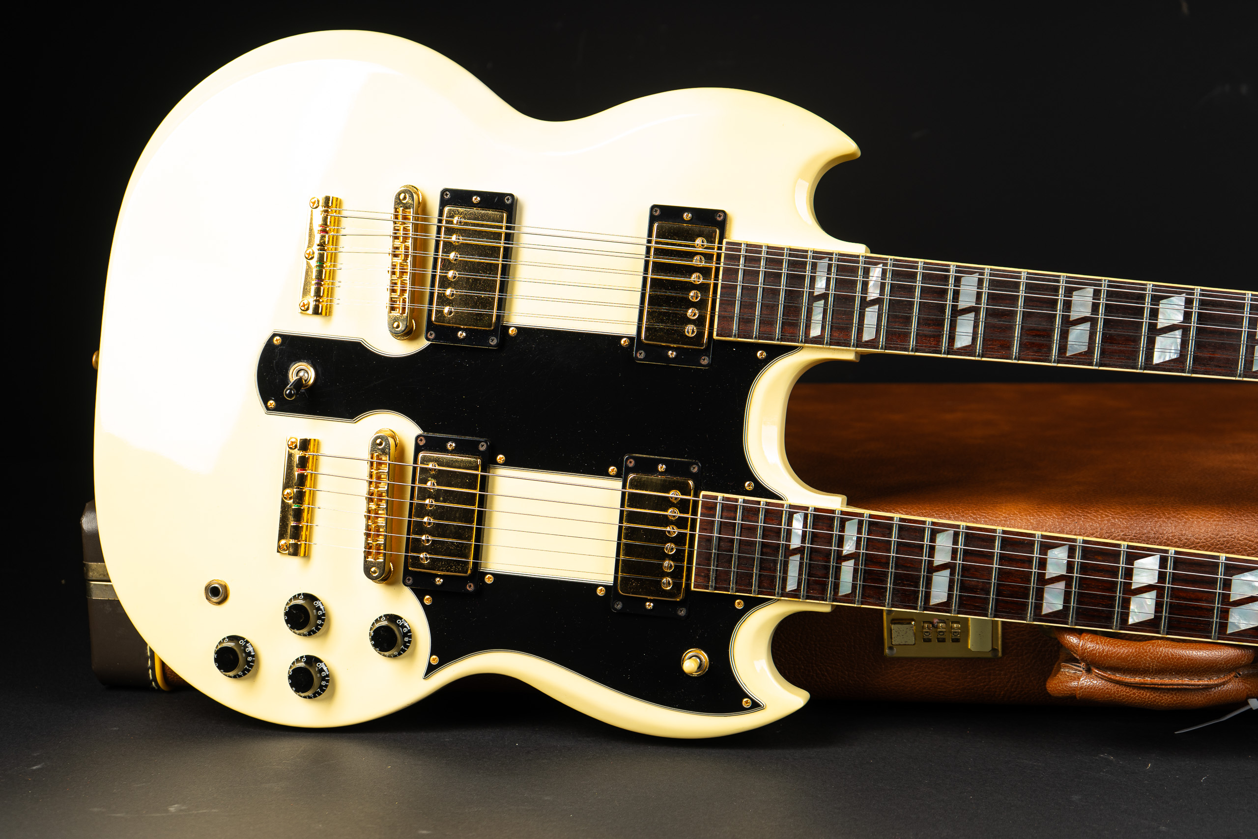 1996 Gibson EDS-1275 - Alpine White - GuitarPoint