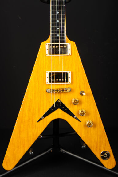 2006 Dean USA Custom Shop Time Capsule Series Korina V Trans Amber