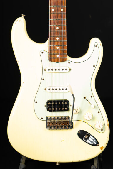 2012 Fender Custom Shop 1960 Stratocaster Relic HSS - Vintage White