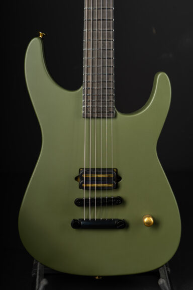 Jackson Custom Shop Soloist 1H TOM - Olive Drab Green