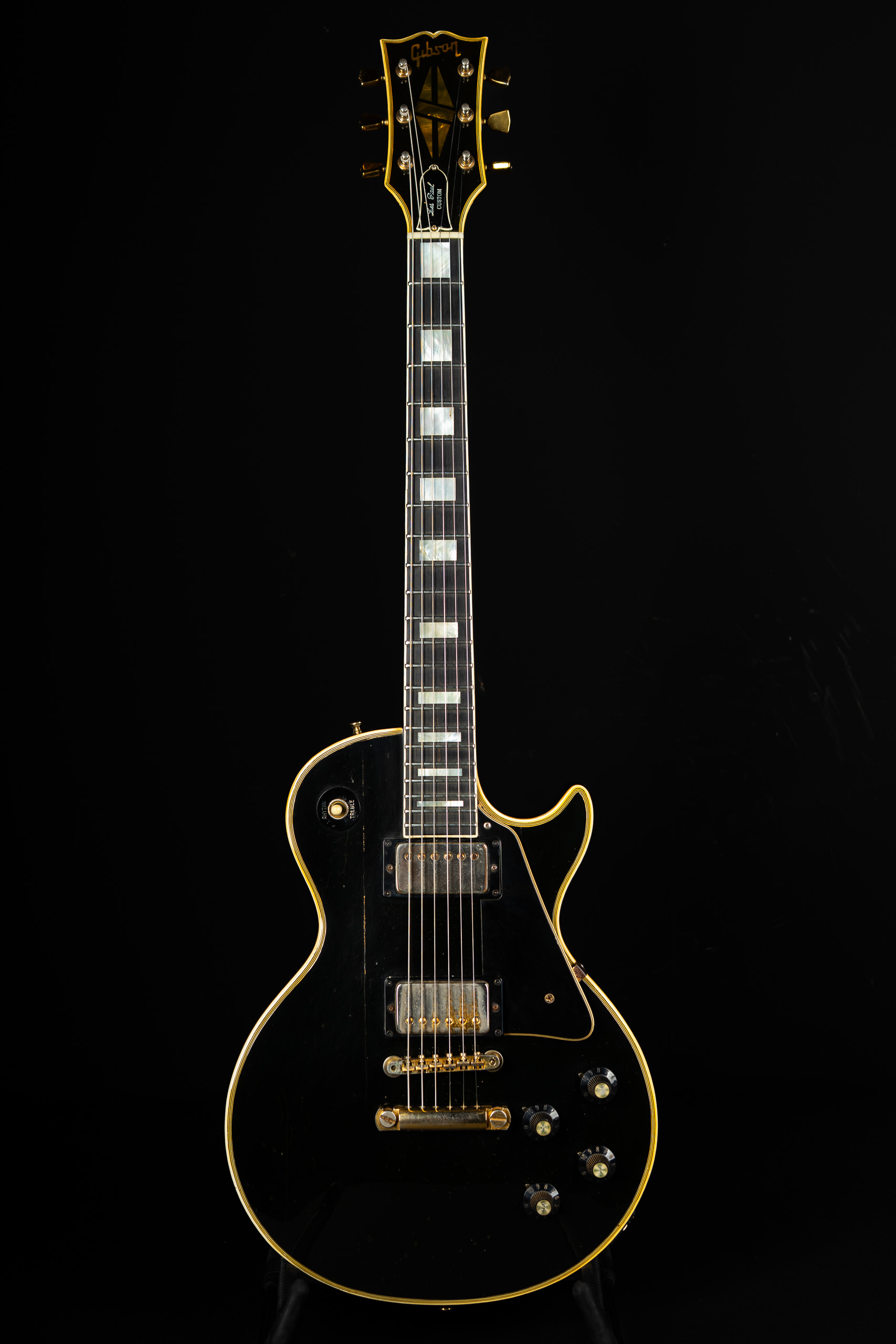 1974 Gibson Les Paul Custom Black Beauty - Ebony - GuitarPoint