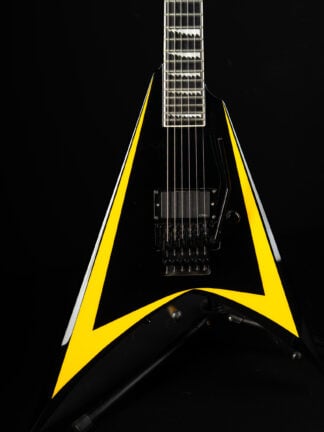 ESP USA Custom Shop Alexi Laiho Signature - Black Yellow Pinstripe