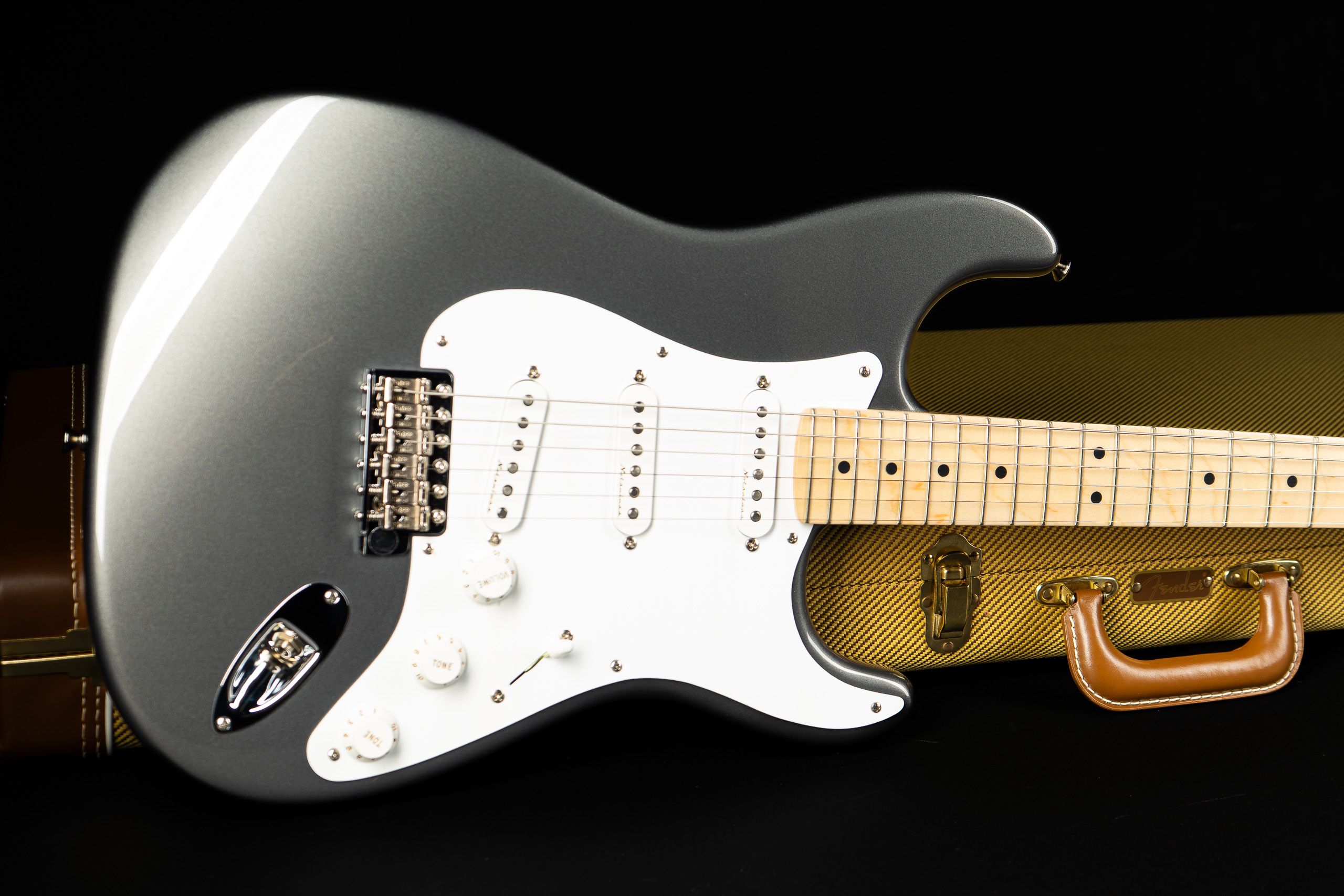 2009 Fender Eric Clapton Signature Stratocaster - Pewter - GuitarPoint