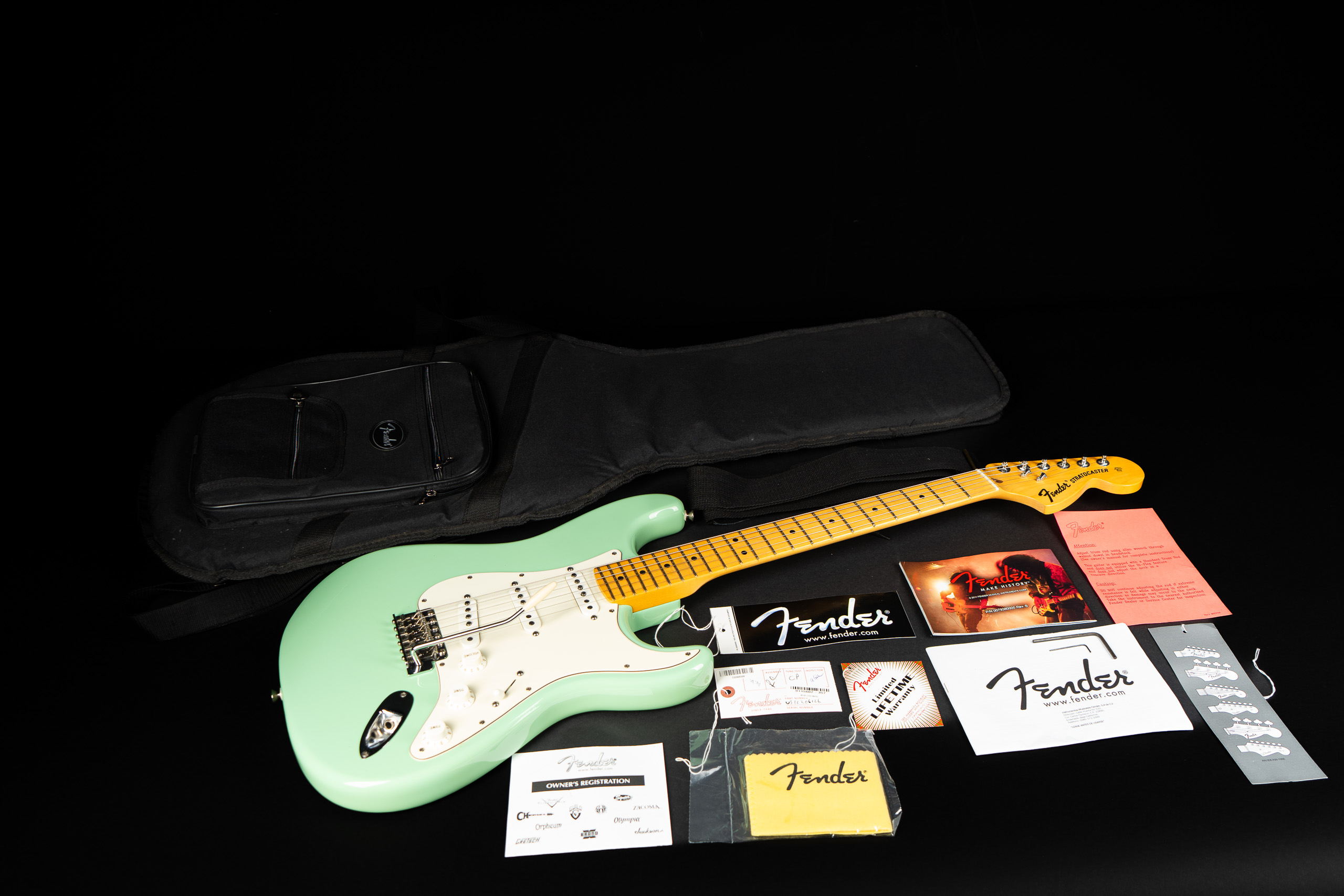 2012 Fender American Special Stratocaster - Seafoam Green