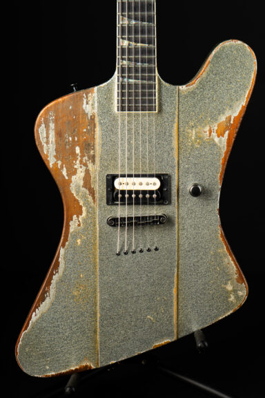 2019 Jackson Mike Shannon Masterbuilt Firebird - Silver Sparkle