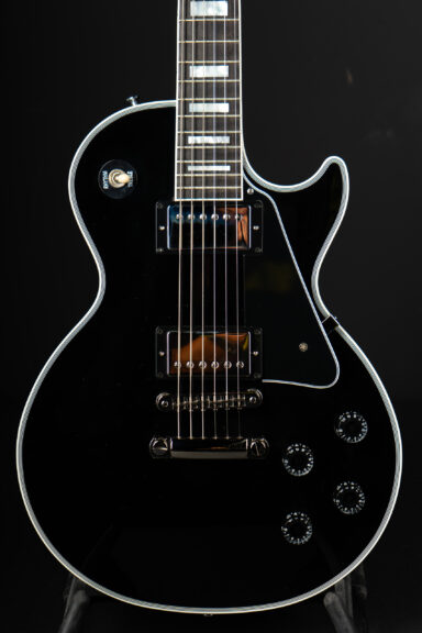 Gibson Custom Shop Les Paul Custom Nickel Hardware - Ebony