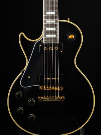 Gibson Custom Shop 1954 Les Paul Custom Staple Pickup VOS - Ebony Lefthand (3,88Kg!)