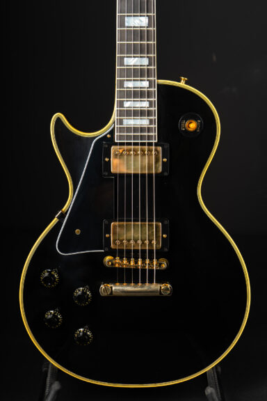 Gibson Custom Shop 1957 Les Paul Custom 2PU VOS – Ebony Lefthand