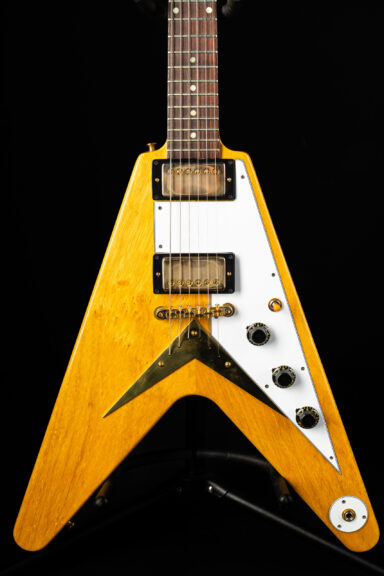 Gibson Custom Shop 1958 Flying V White Pickguard - Natural
