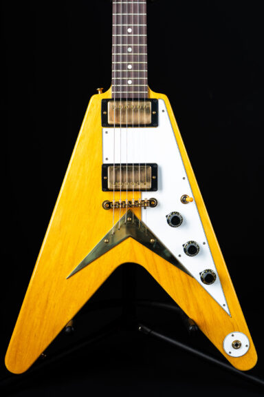 Gibson Custom Shop 1958 Flying V White Pickguard - Natural