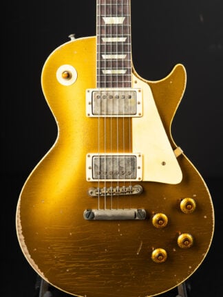 Gibson Custom Shop 1957 Les Paul Standard Murphy Lab Ultra Heavy Aged - Goldtop Darkback