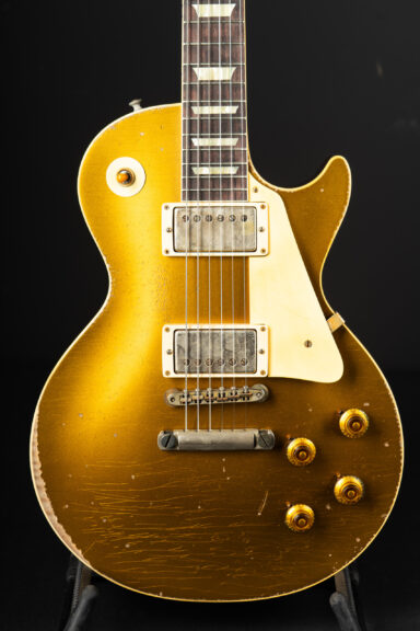 Gibson Custom Shop 1957 Les Paul Standard Murphy Lab Ultra Heavy Aged - Goldtop Darkback
