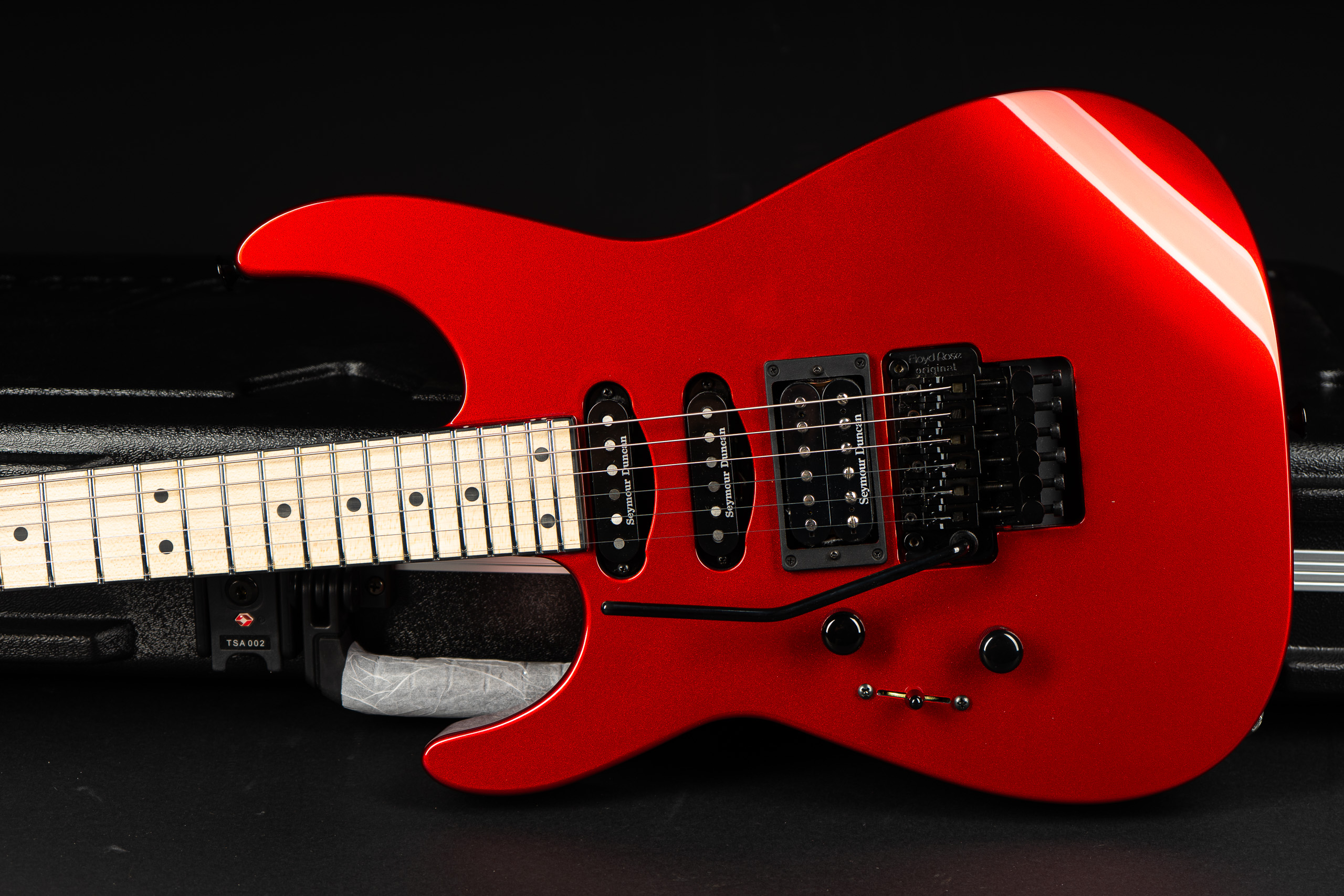 Jackson Custom Shop Soloist SL1 HSS Floyd Rose - Candy Apple Red