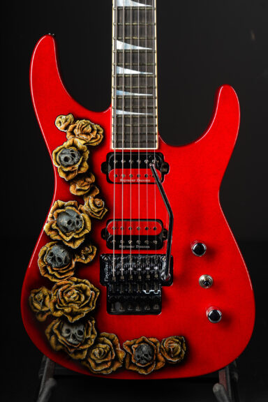 Jackson USA Custom Shop Big Rob Masterbuilt Soloist 2H FR - Deathblooms