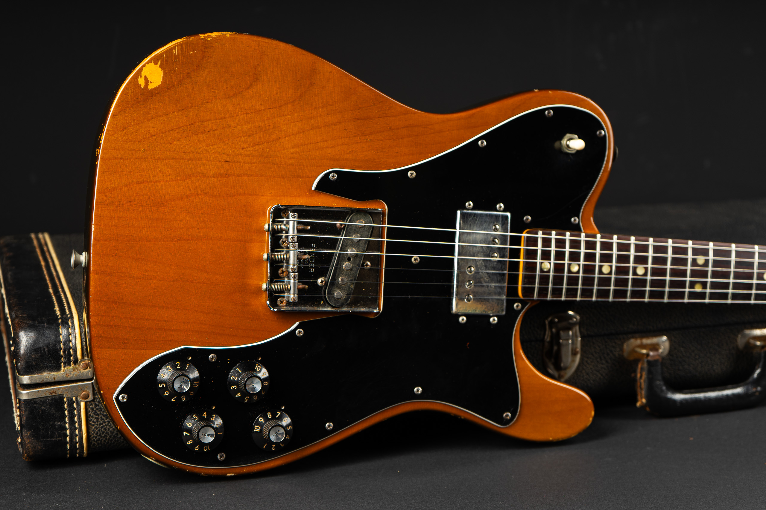 1973 Fender Telecaster Custom - Mocha - GuitarPoint