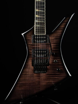 2014 Jackson Custom Shop Kelly Flametop - Transparent Ebony
