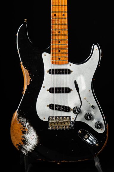 2022 Fender Custom Shop 1956 Stratocaster Heavy Relic - Black