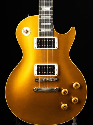 Gibson 1957 Les Paul Standard Mahogany Top Ebony Board VOS - Goldtop Darkback