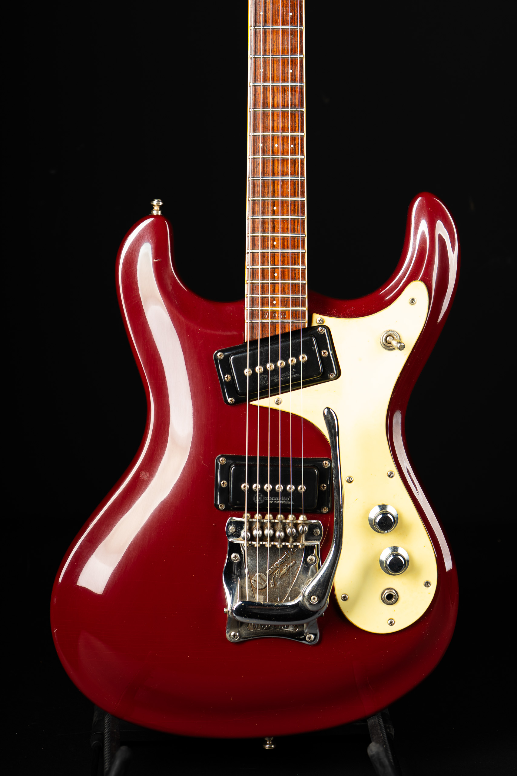 1966 Mosrite The Ventures Model MKI – Oxblood – GuitarPoint