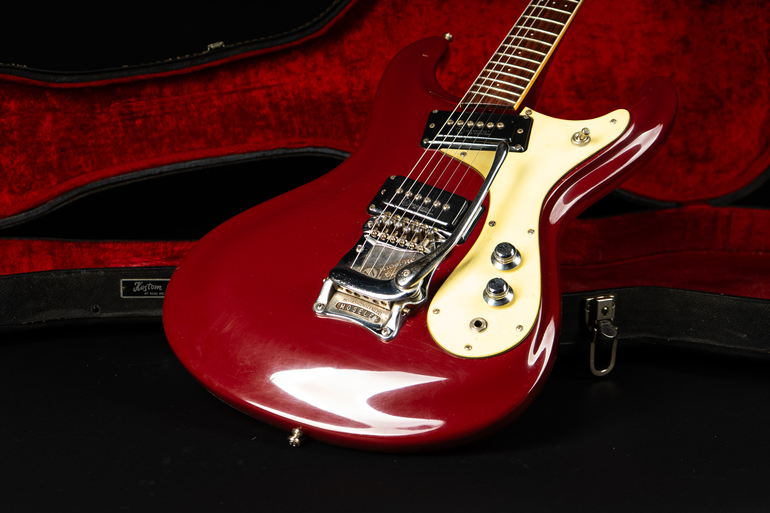 1966 Mosrite The Ventures Model MKI - Oxblood - GuitarPoint